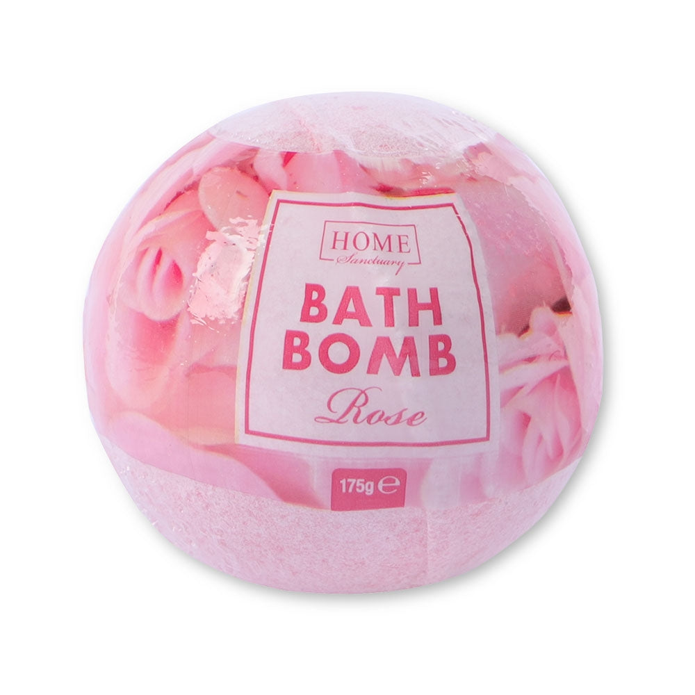 Bath Bomb Rose 175G 327947-ROSE