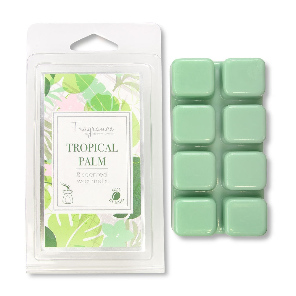 8 Tropical Palm Wax Melts 317334-TROPICAL
