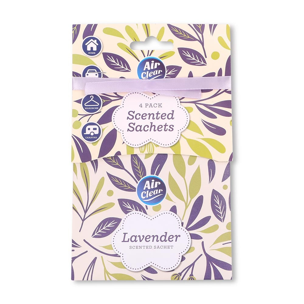 4 Lavender Scented Sachets 326031-LAVENDER