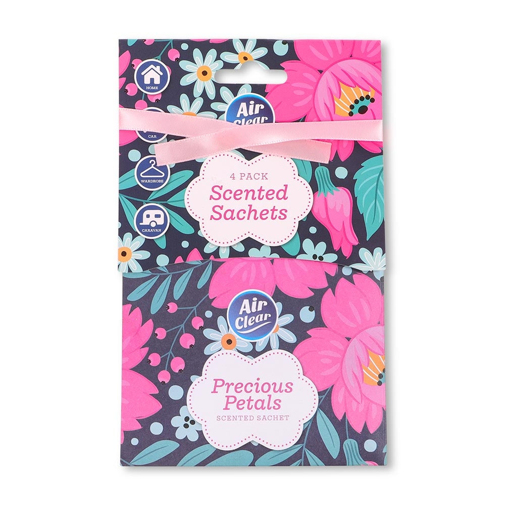 4 Precious Petals Scented Sachets 326031-PETALS
