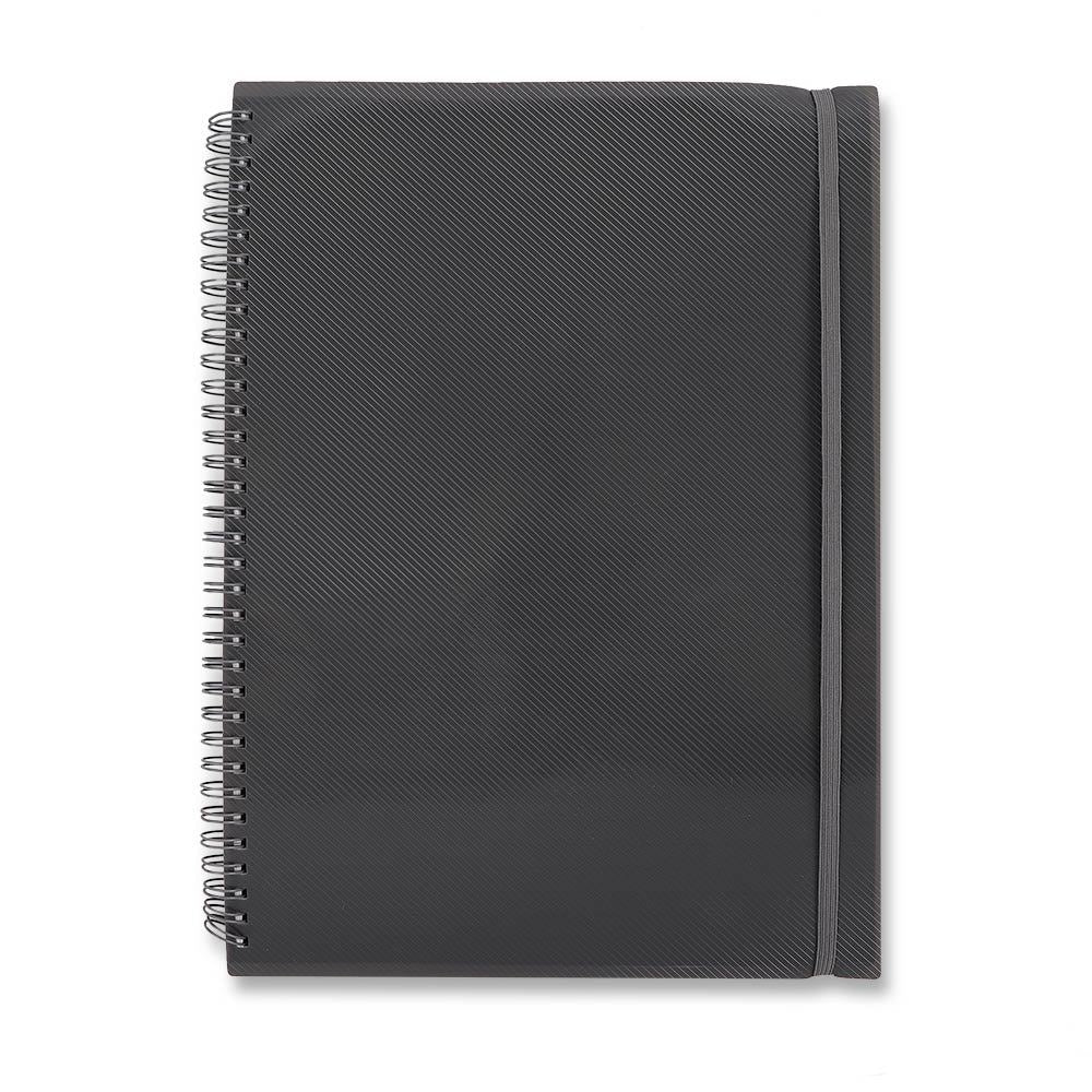 A4 Twin Wire Note Book Grey 327714-A4-TWIN-WIRE-NOTE-BOOK-GREY