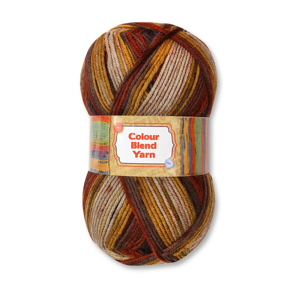 Colour Blend Yarn Blues 1X50G 272952-BROWNS