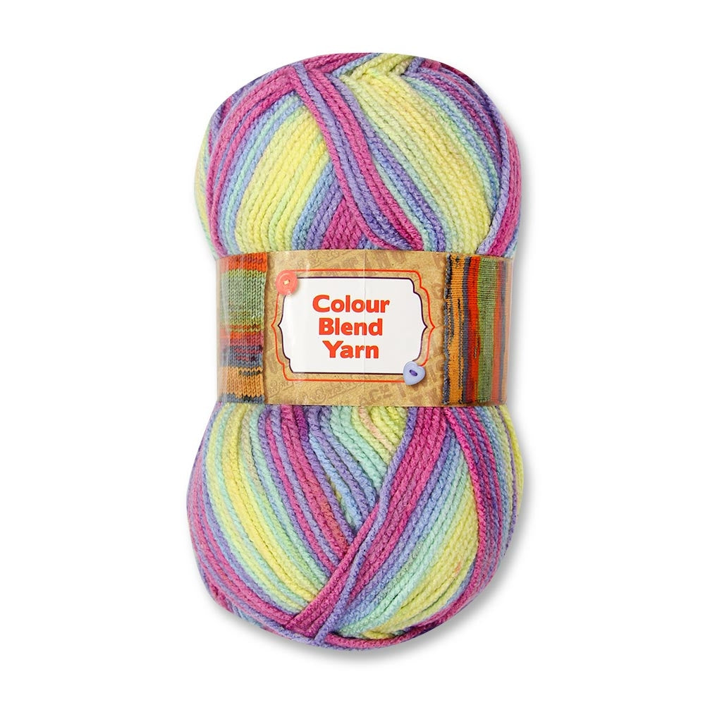 Colour Blend Yarn Blues 1X50G 272952-MULTI