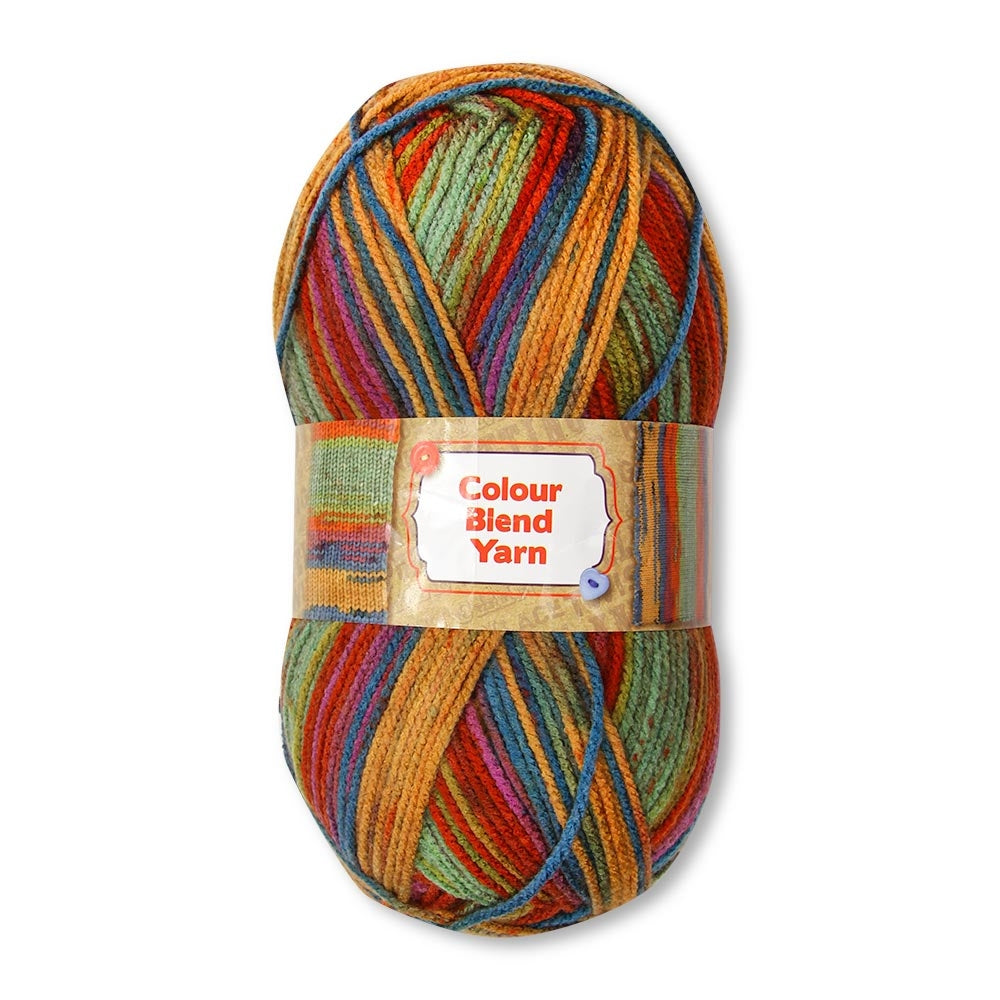 Colour Blend Yarn Blues 1X50G 272952-ORANGES