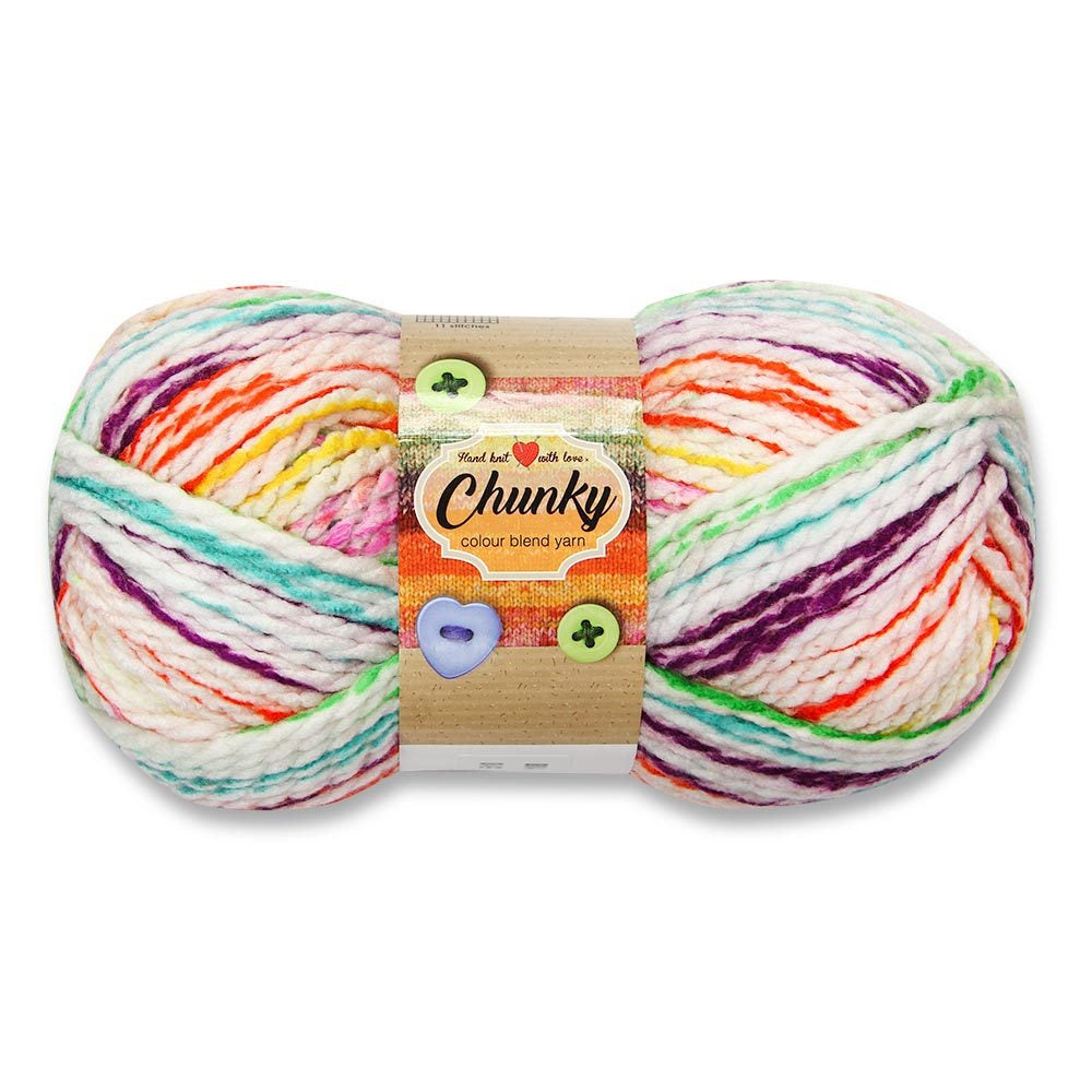 Chunky Colour Blend Yarn Multi 272954-MULTI