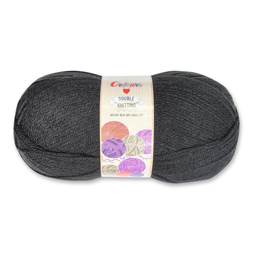 Double Knit Standard Yarn 1 X 150G Charcoal 322478-CHARCOAL