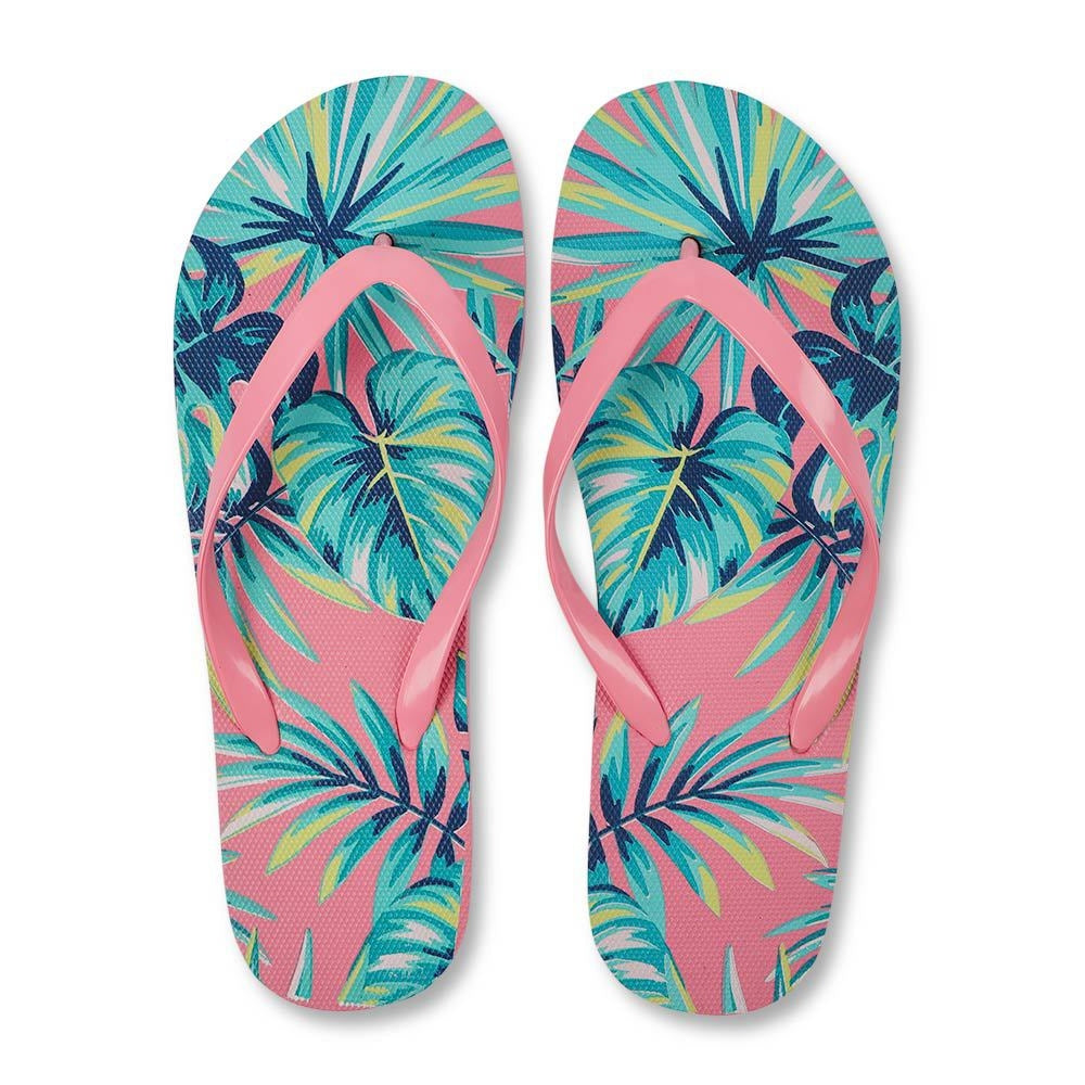 Ladies Flip Flops Floral 330338-FLORAL