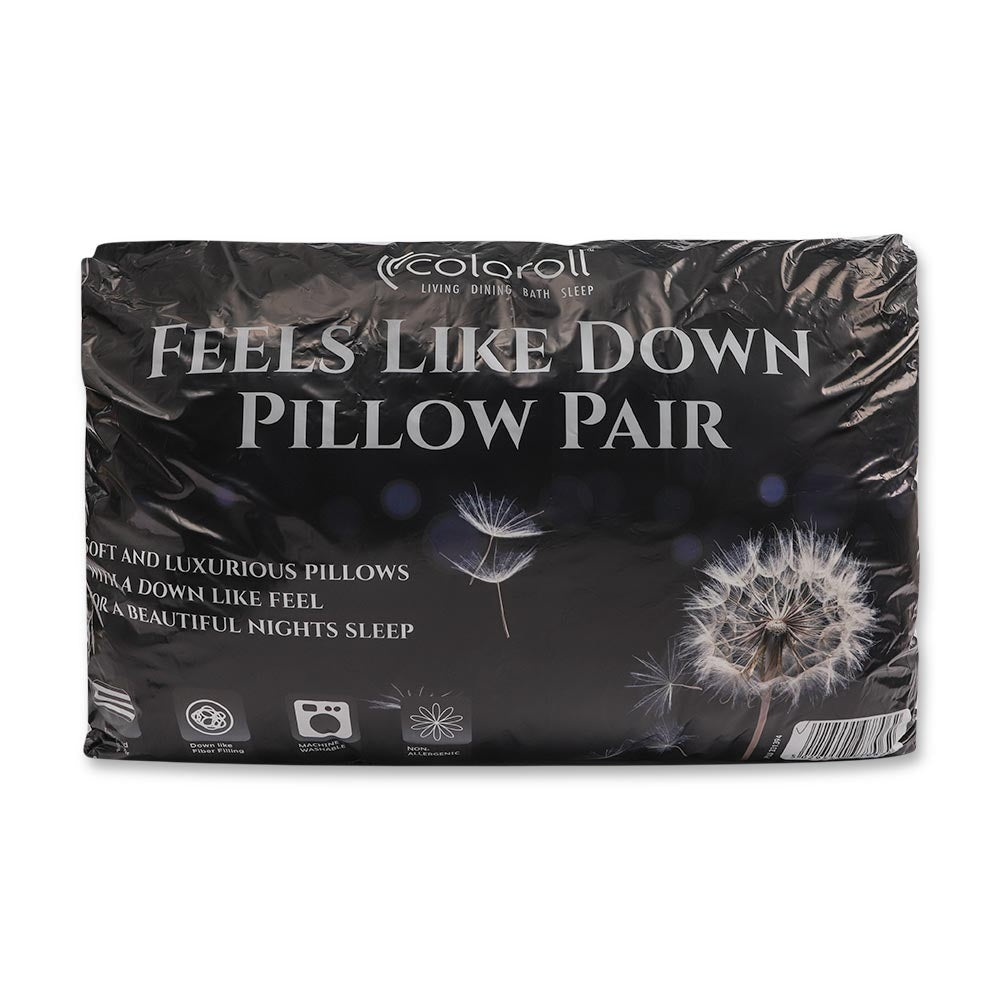 Coloroll Feels Like Down Pillow Pair 331394