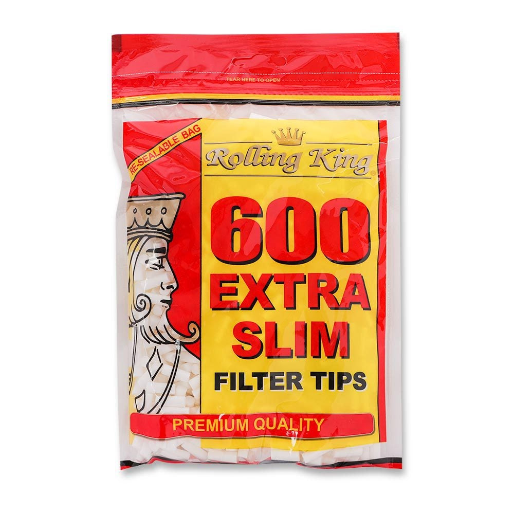 Roller King 600 Extra Slim Filter Tips 260964-newest