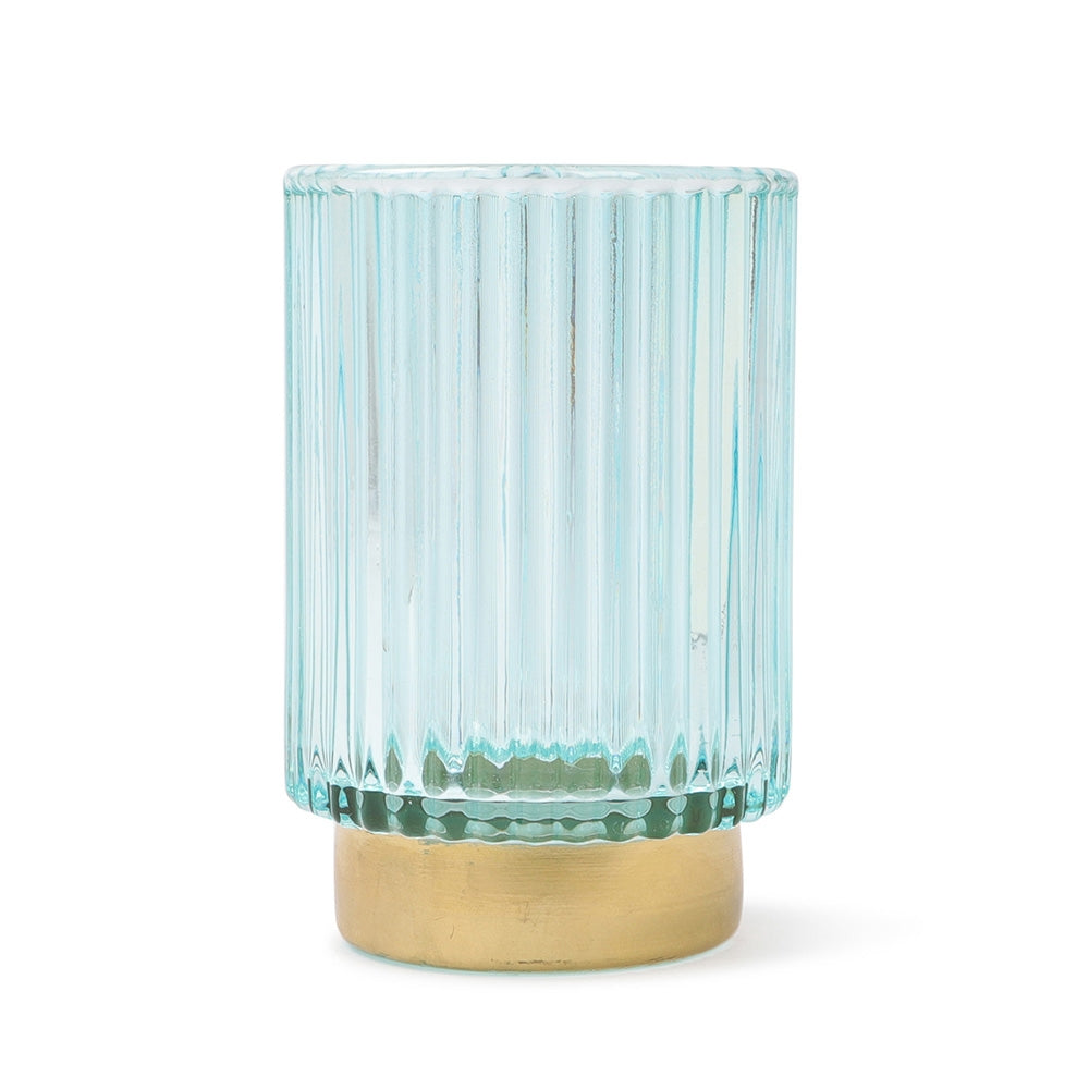 Coloured Candle Holder Blue 330534-BLUE