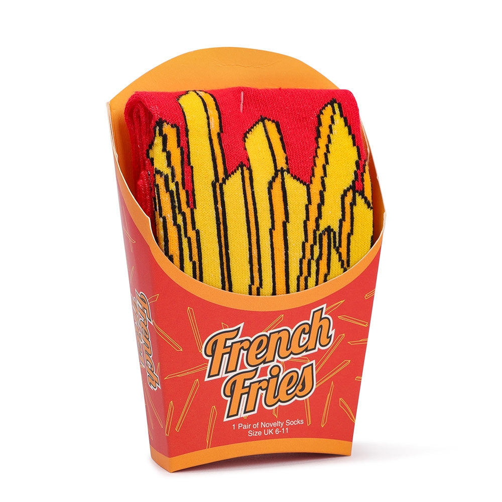 Men'S Single Pack Novelty Socks - Fries 333145-fries