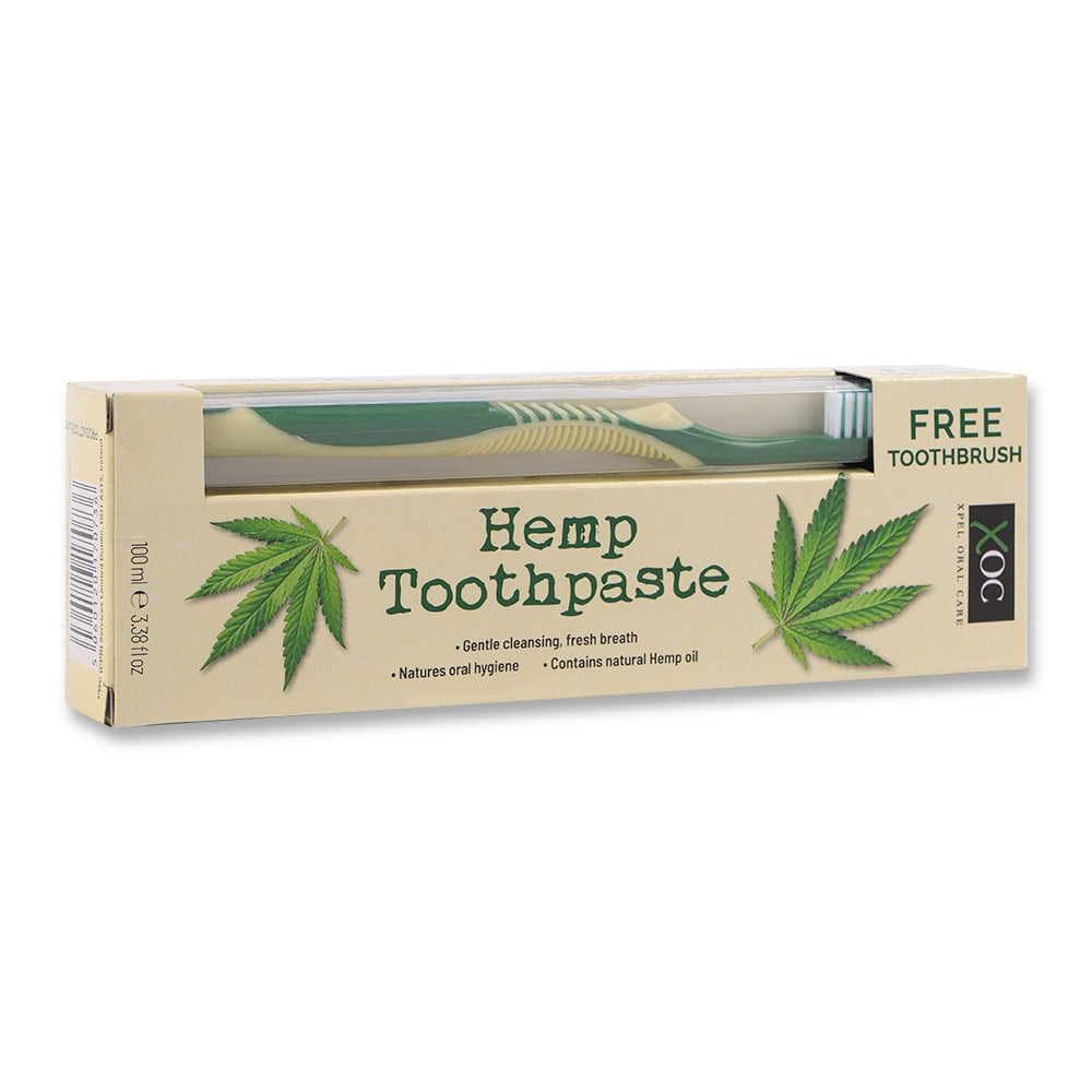 Hemp Toothpaste & Toothbrush 100Ml 299499