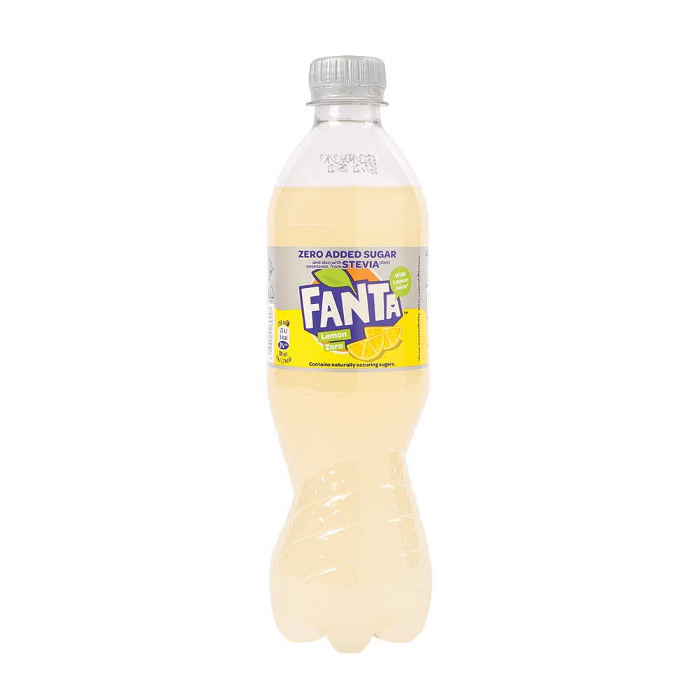 Fanta Lemon Soft Drink Bottle 500ml