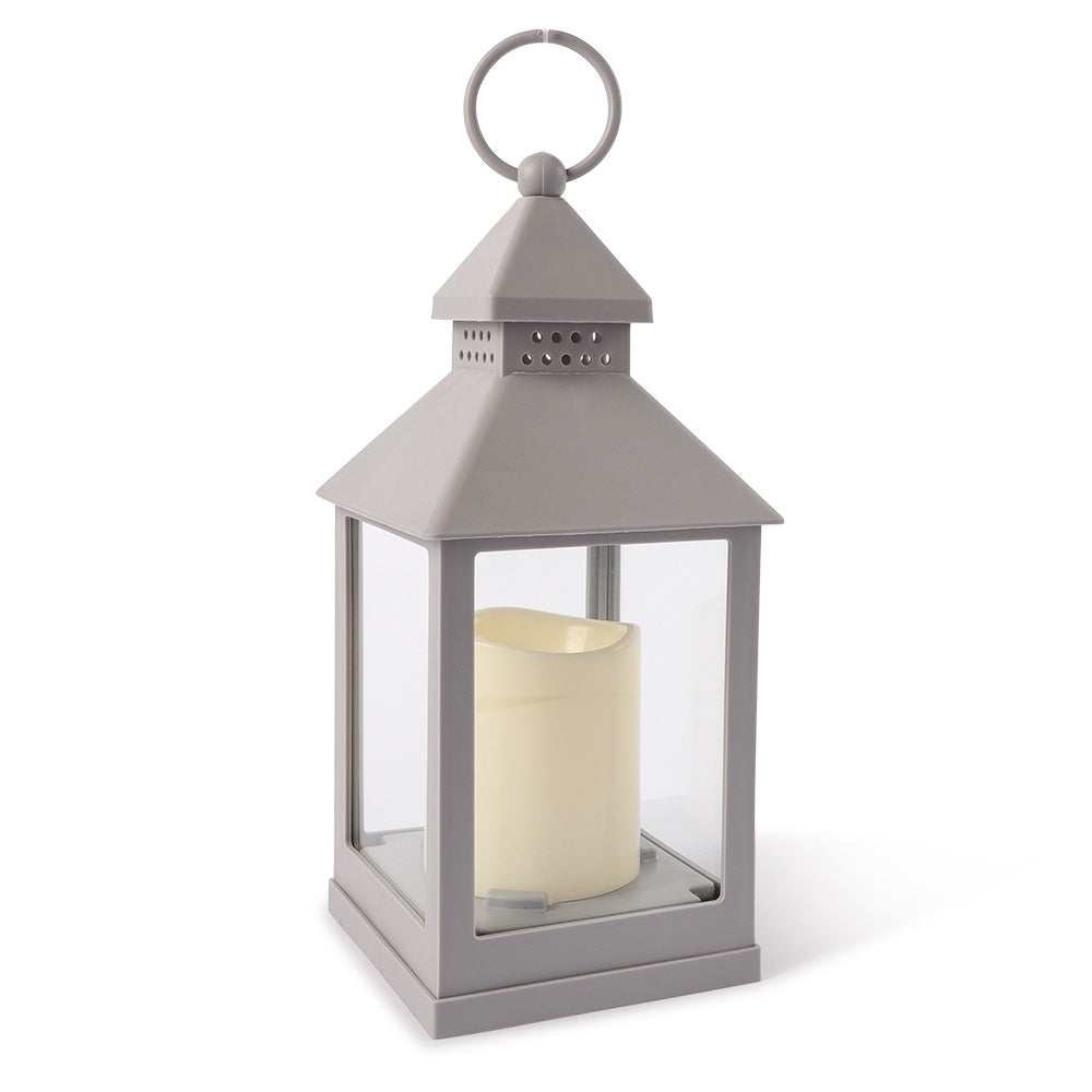 Led Lantern - Grey 332744-GREY