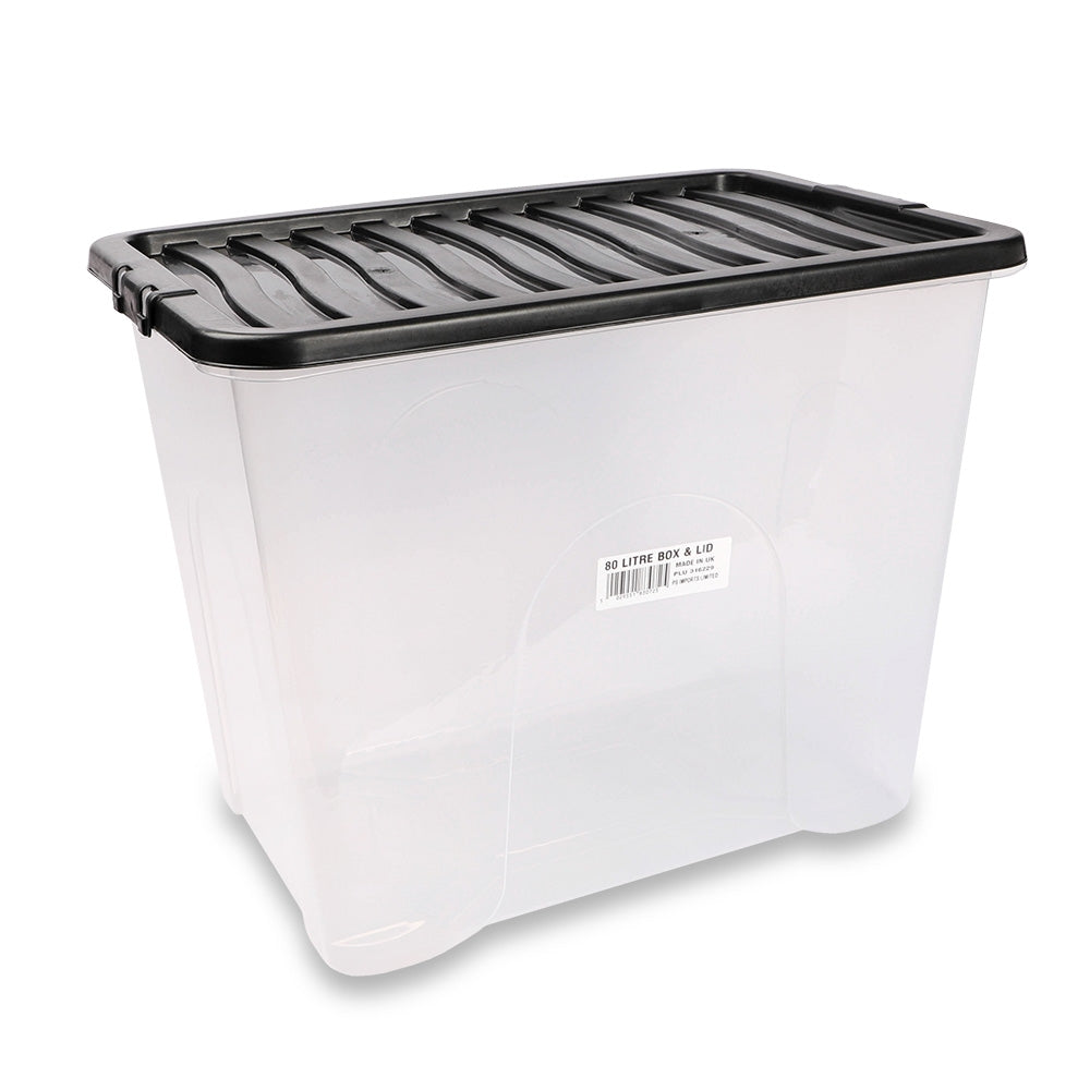Plastic Storage Box 80L 316229
