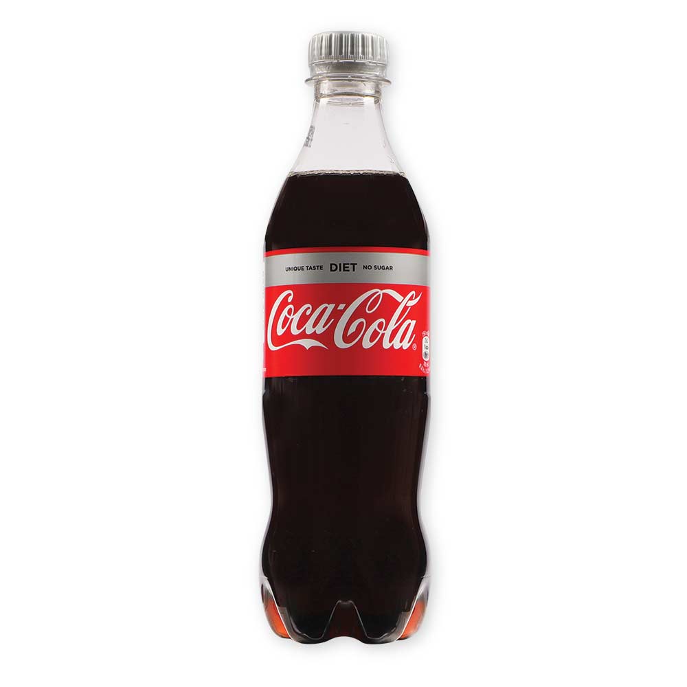 Coca Cola Diet Soft Drink Bottle 500ml
