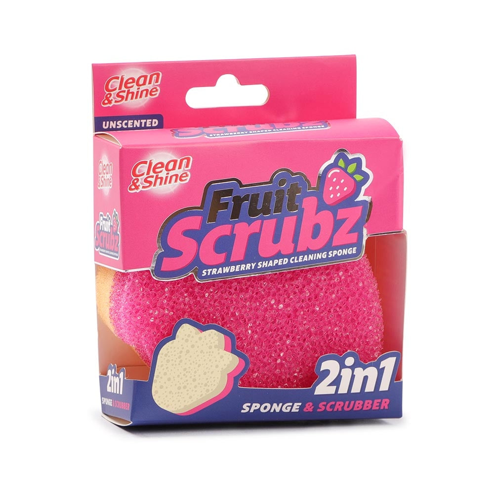 Clean & Shine 2In1 Fruit Scrubs - Strawberry 314085