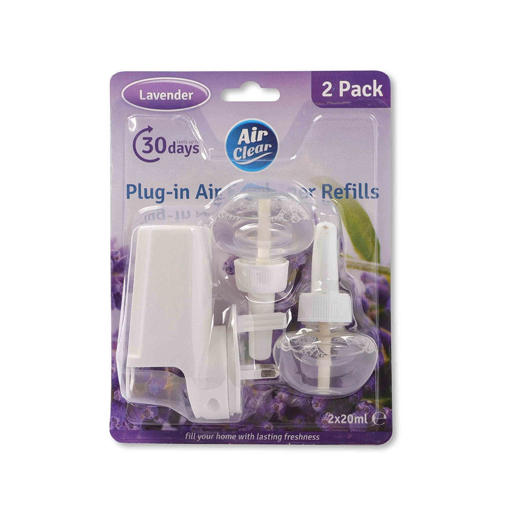 Air Clear Plug-In Refill Lavender 2 X 20Ml 315531