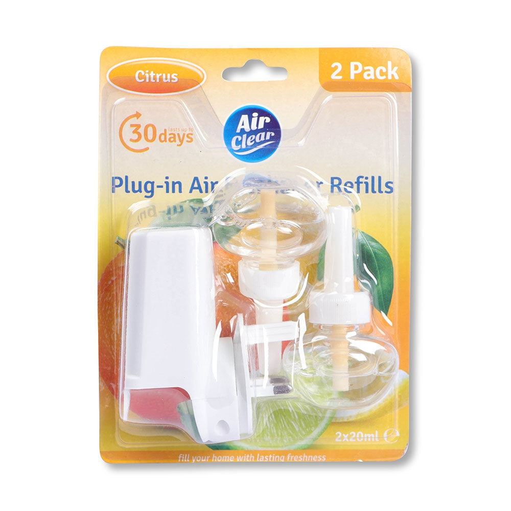 Air Clear Plug-In Refill Citrus 2 X 20Ml 315532