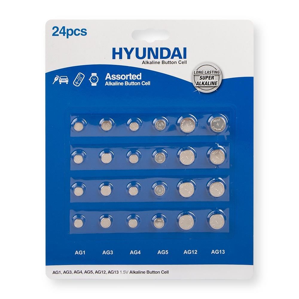 Hyundai Button Cell 24 Pack 315672