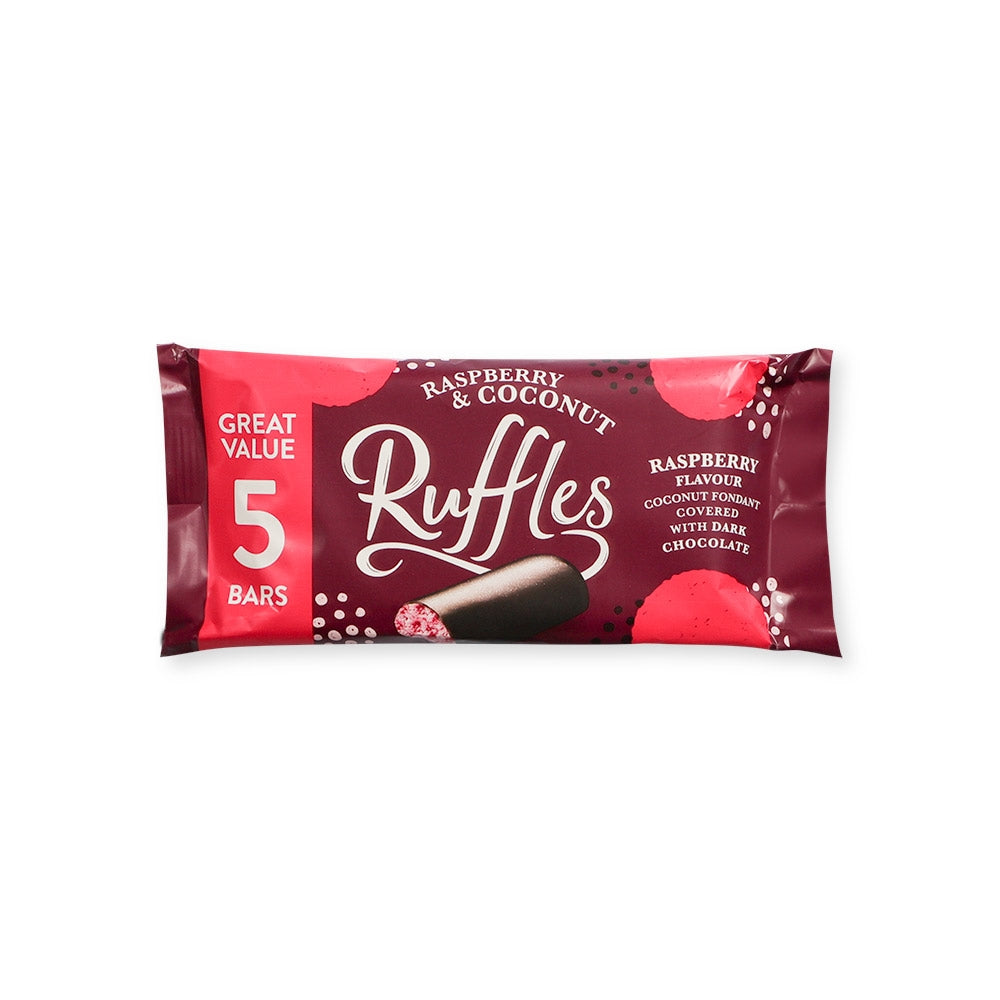 Jamesons Raspberry & Coconut Ruffle 5 Bars 318373