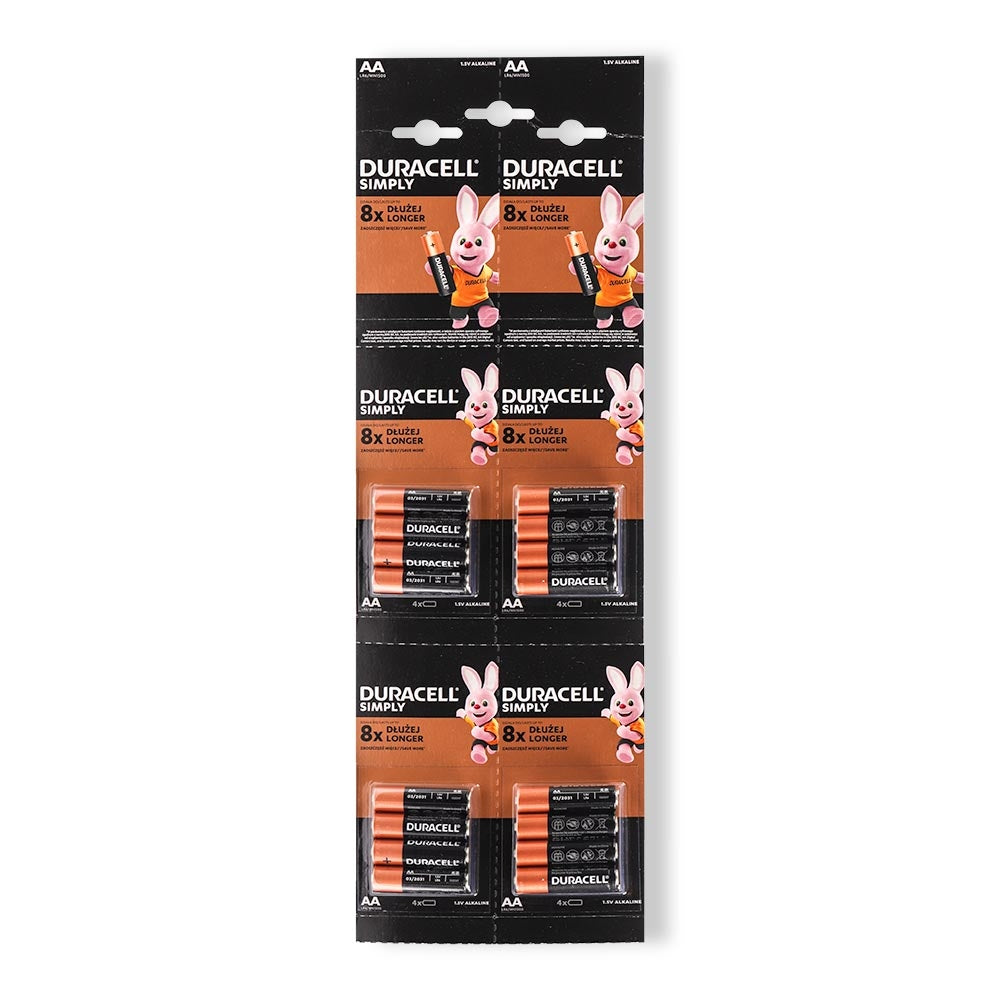 Duracell Aa Batteries 4 Pack 326070