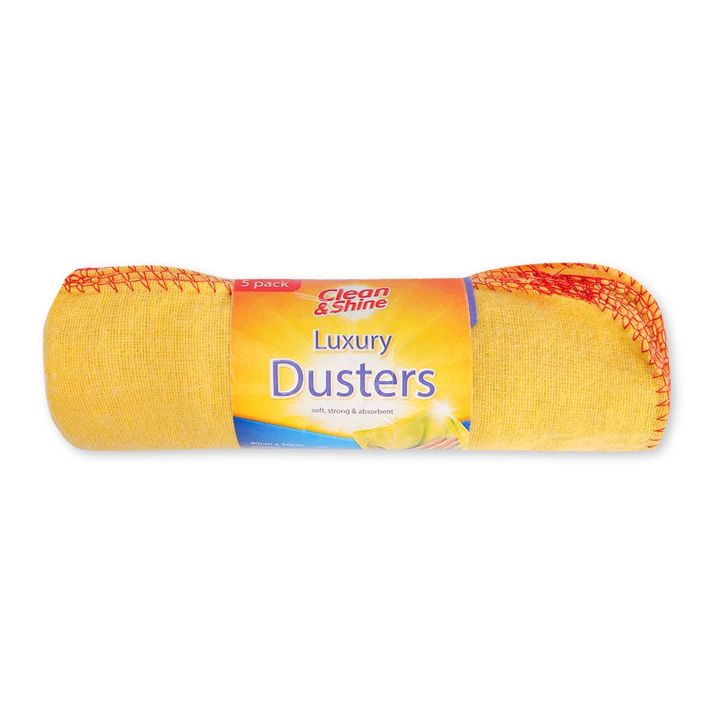 Clean And Shine Luxury Dusters 5 Pack 315087
