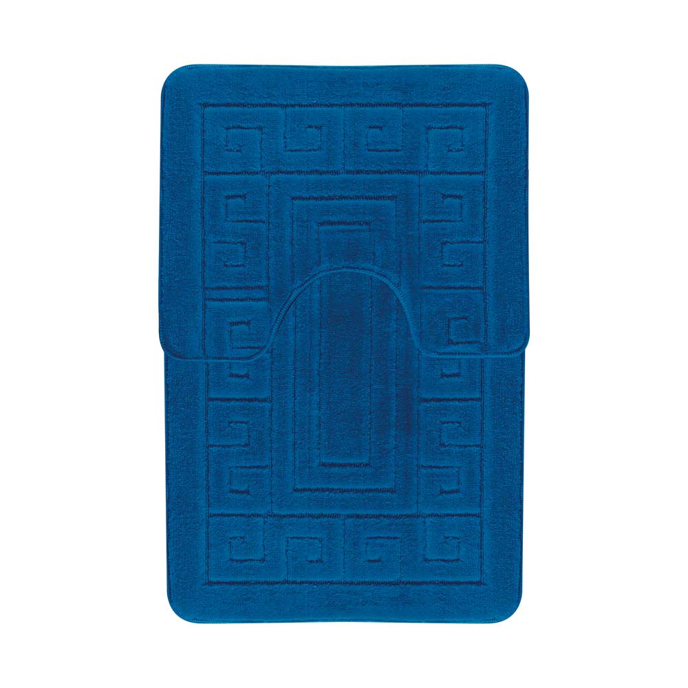 Greek Key Bathmat & Pedestal Set