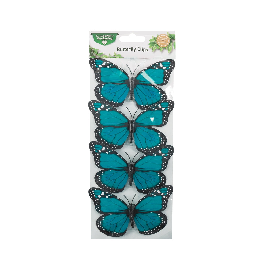 Butterfly Plant Clips - Blue 335143-blue