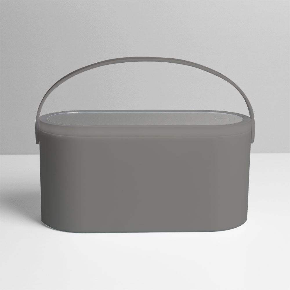 Led Make-Up Mirror Box - Pink 341287-grey