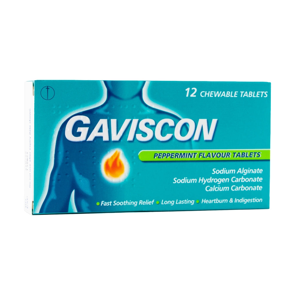 Gaviscon Peppermint Flavour Tablets 212818