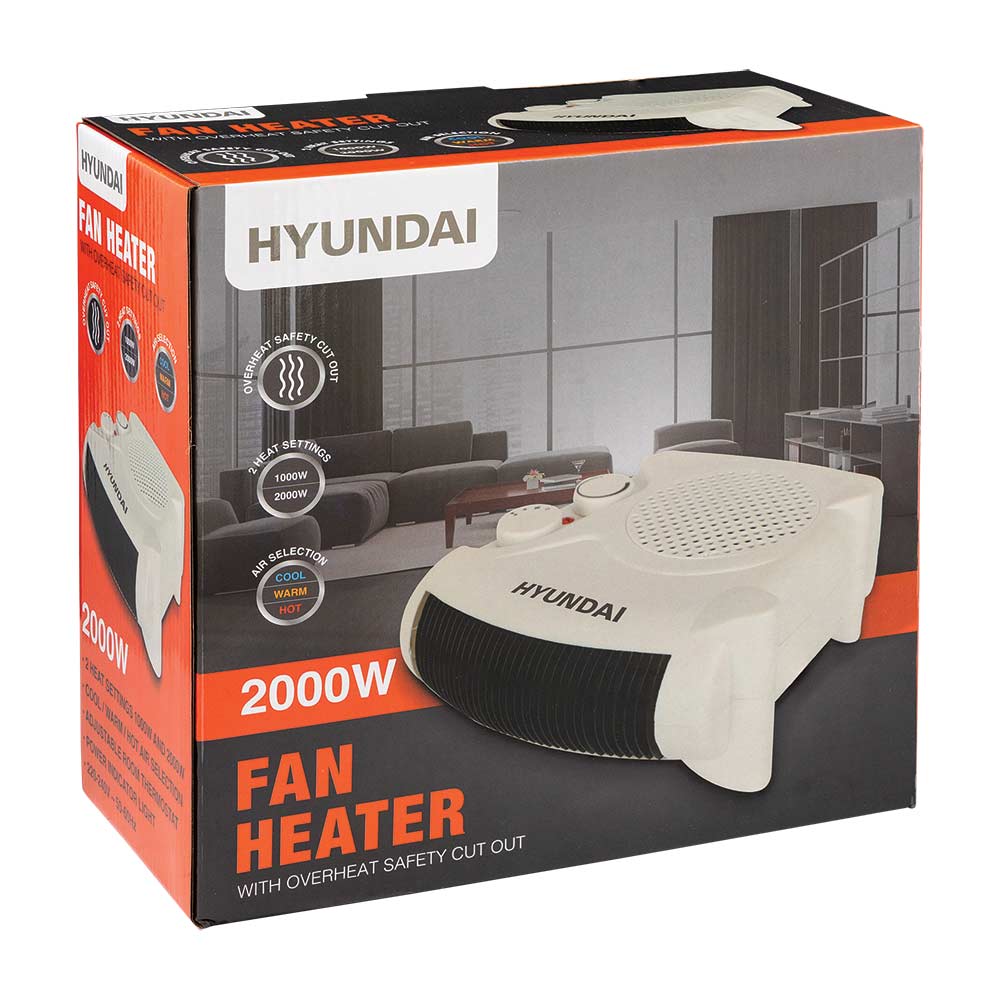 Hyundai Flat Fan Heater 2000W