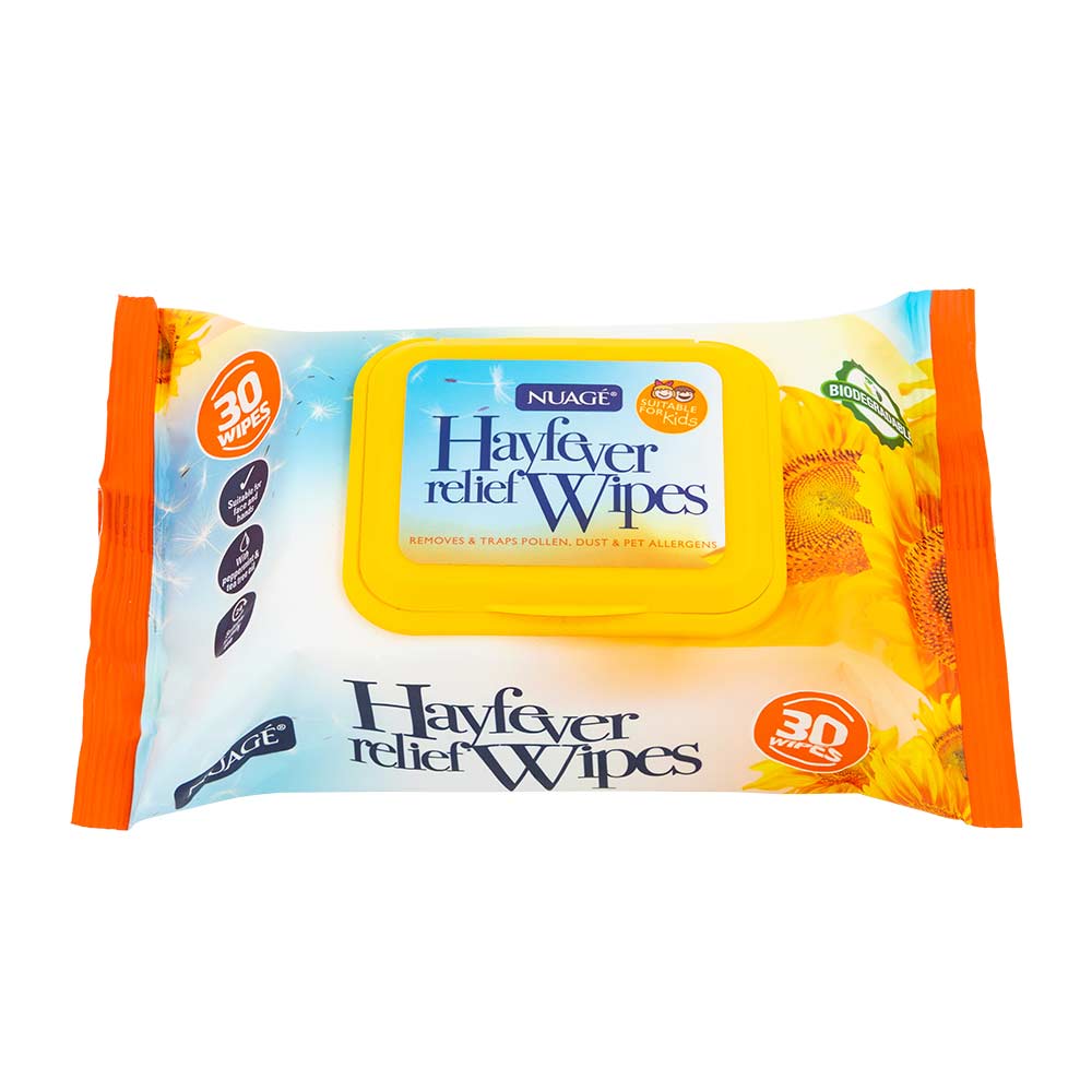 Nuage Hayfever Relief Wipes 30 Pack