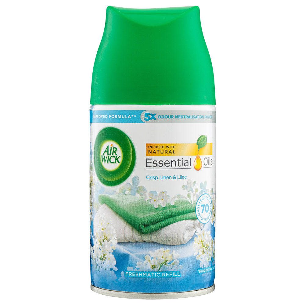Air Wick Freshmatic Refill Crisp Linen & Lilac Air Freshener 250ml