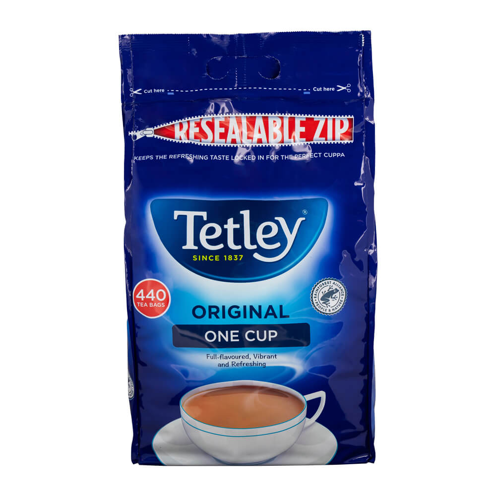Tetley Tea Bags One Cup 880g (440 Pack)