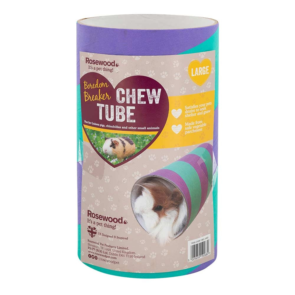 Rosewood Guinea Pig Tube Large | Poundstretcher 267238