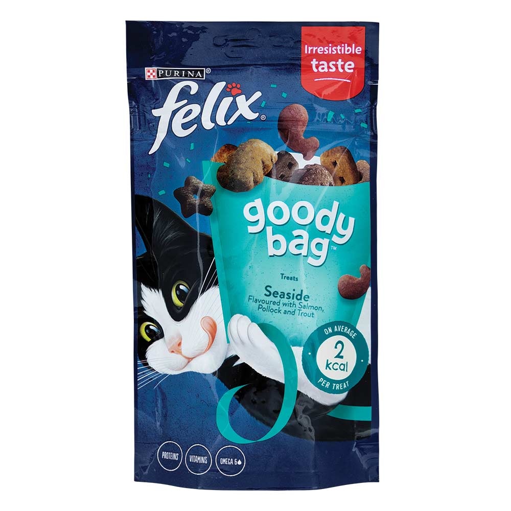 Felix Goody Bag Cat Treats Seaside Mix 60g