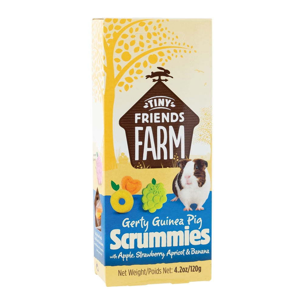 Tiny Friends Farm Gerty Guinea Pig Scrummies 120G | Poundstretcher 280763