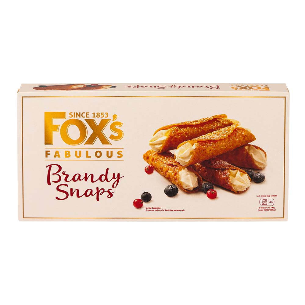 Fox's Fabulous Brandy Snaps 100g