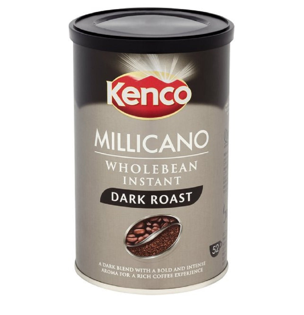 Kenco Millicano Wholebean Dark Roast Instant Coffee 291479