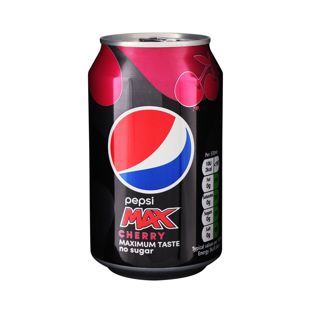 Pepsi Max Cherry 330Ml Can 294440