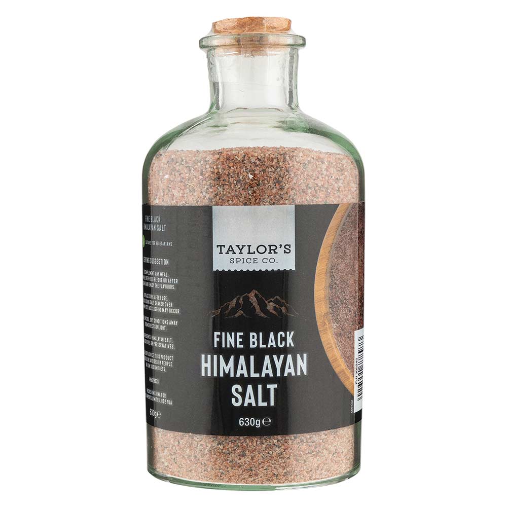 Taylor's Fine Black Himalayan Salt 630g