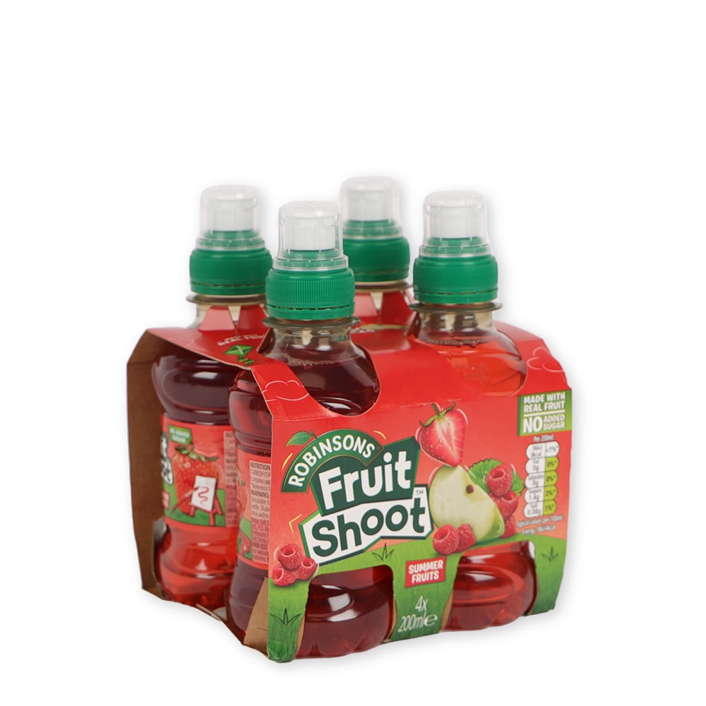 Robinsons Summer Fruits Fruit Shoot 4 Pack | Poundstretcher 305554