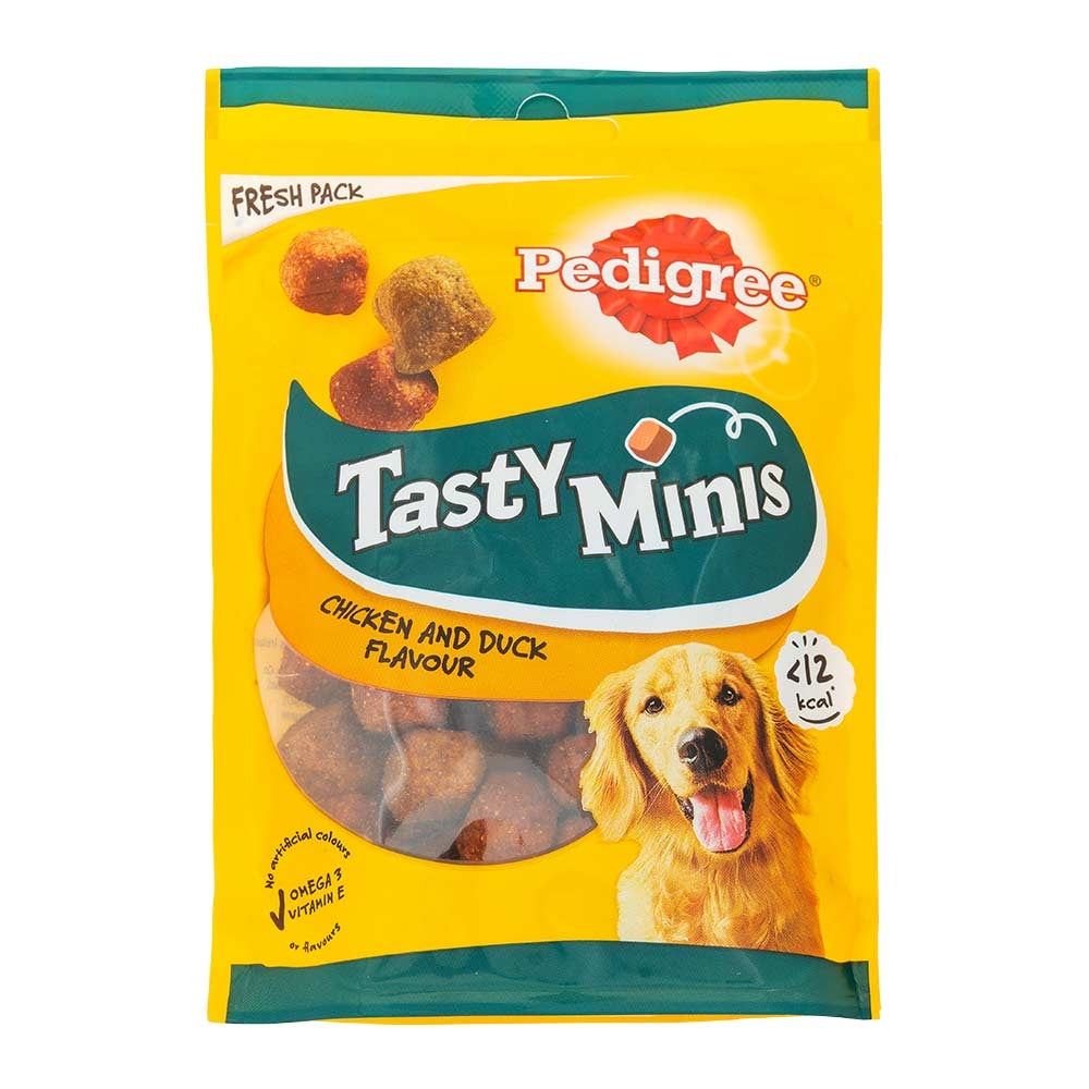 Pedigree Minis Dog Treats Chicken & Duck 140G | Poundstretcher 306230