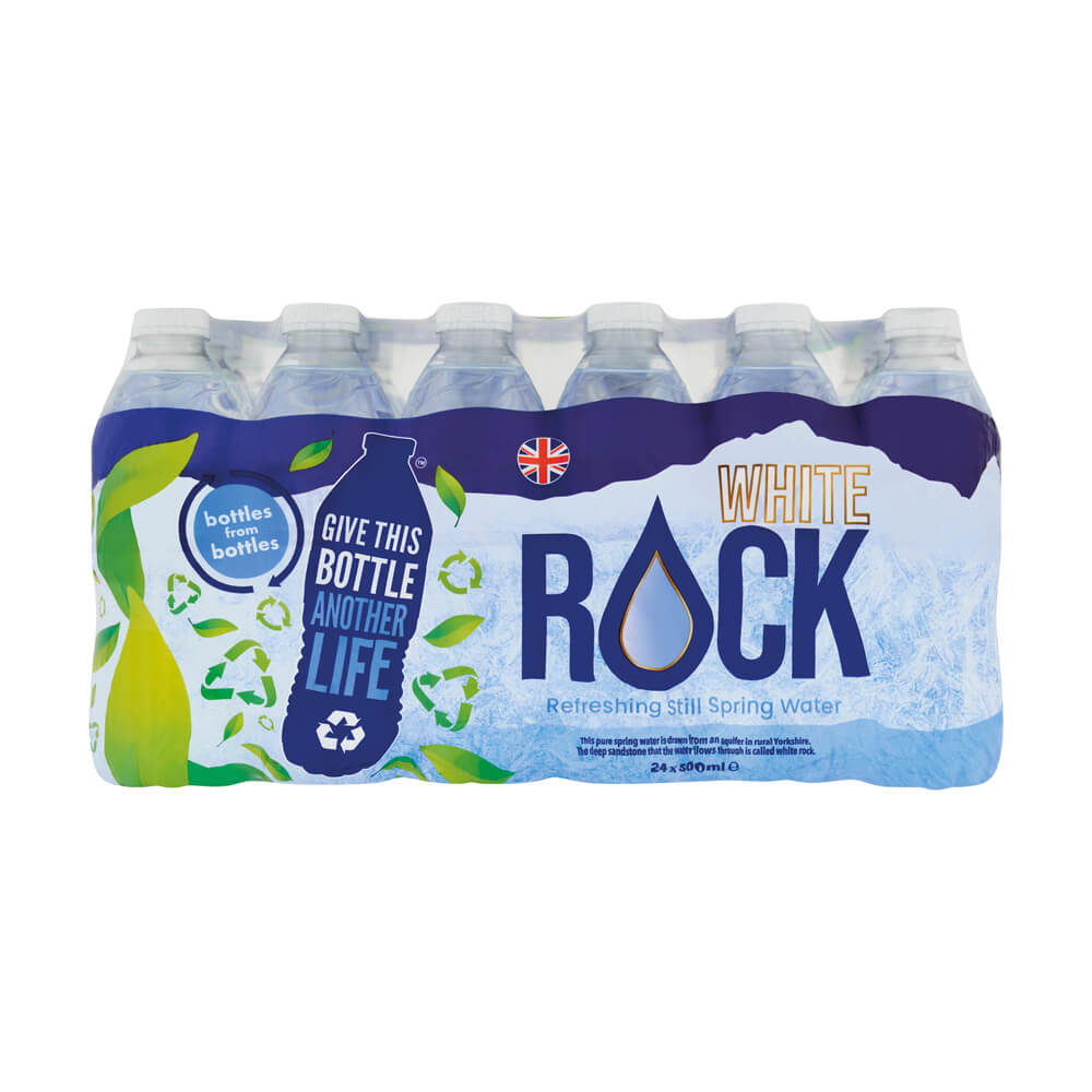 White Rock Spring Water 24 x 500ml