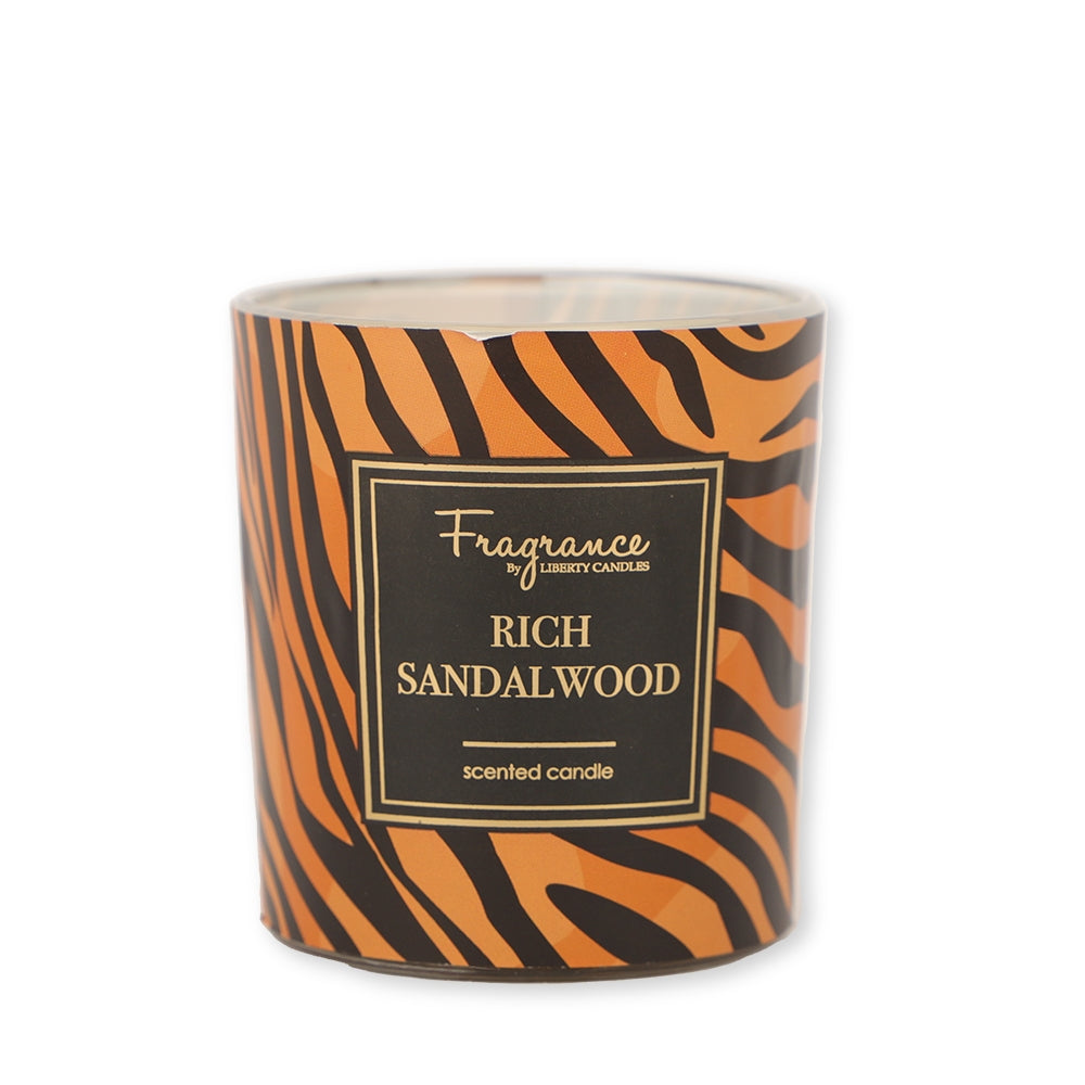 4Oz Jar Luxury Scented Candle - Rich Sandalwood 317331 - Tiger