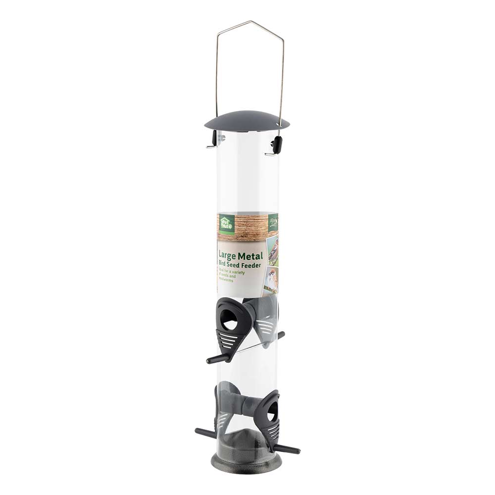 Large Metal Wild Bird Seed Feeder
