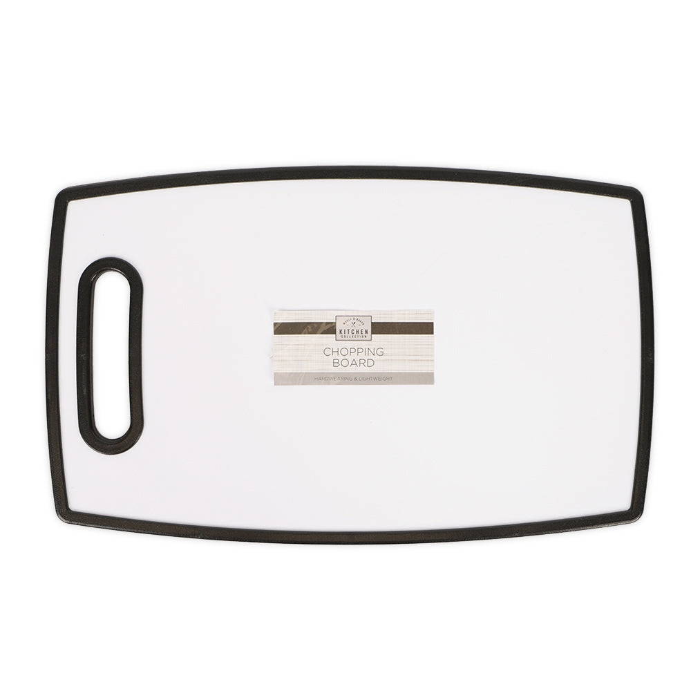 Plastic Chopping Board Black 325867 - Black