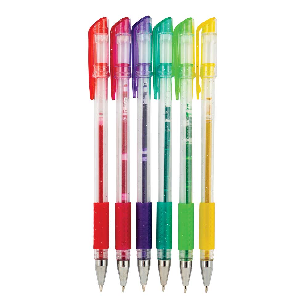 Glitter Scented Pens 6 Pack