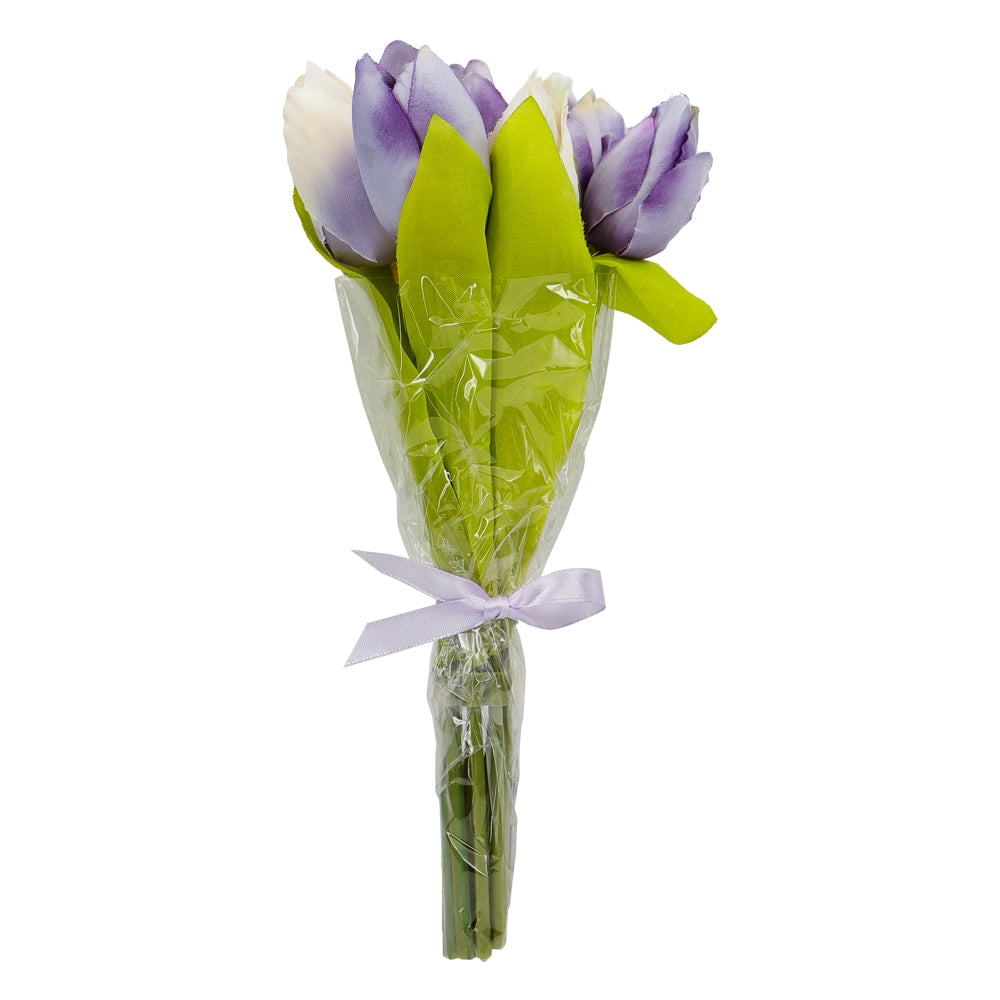 In-Bloom Tulip Flower Bouquet - Violet 327895 - VIOLET